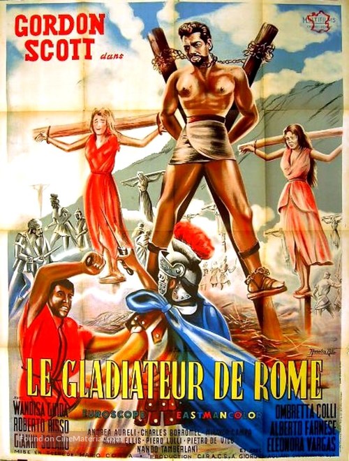 Il gladiatore di Roma - French Movie Poster