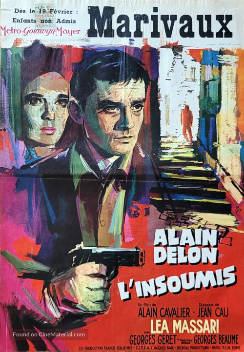 L&#039;insoumis - Belgian Movie Poster