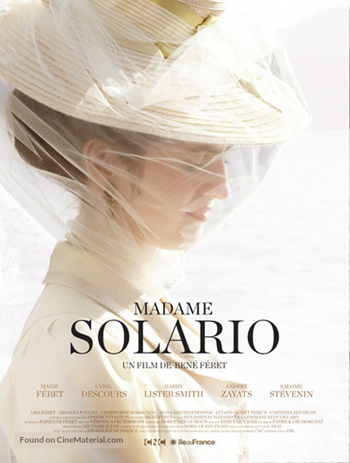 Madame Solario - French Movie Poster