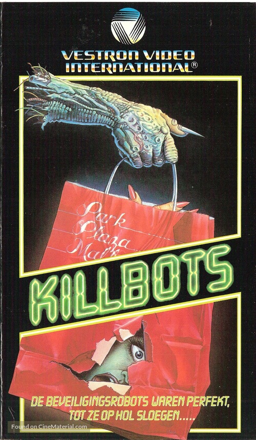 Chopping Mall - VHS movie cover
