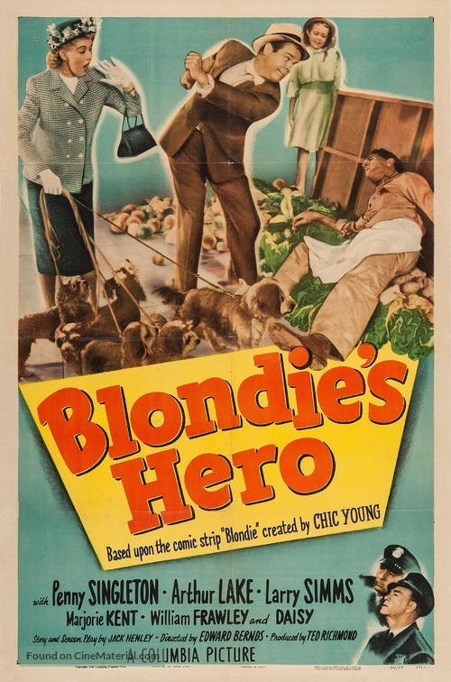 Blondie&#039;s Hero - Movie Poster