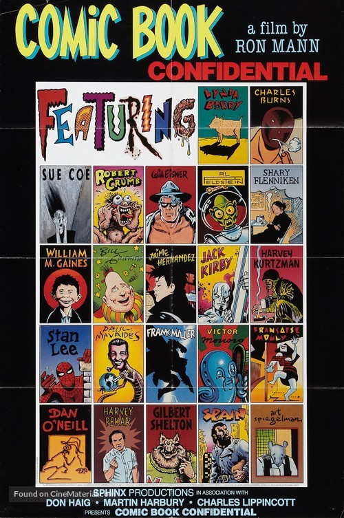 Comic Book Confidential - Movie Poster