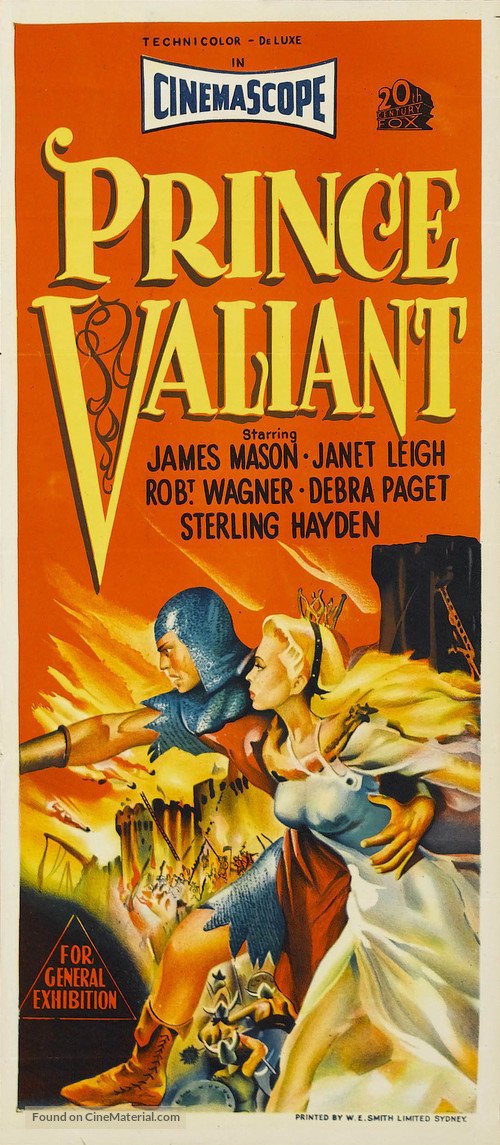 Prince Valiant - Australian Movie Poster