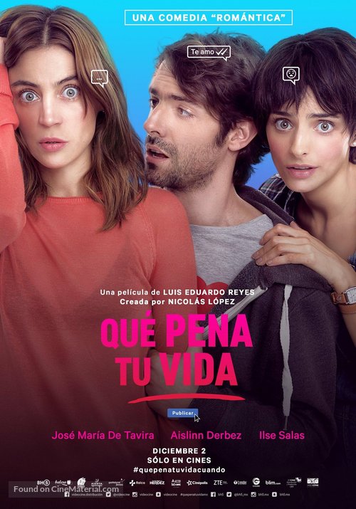 Que Pena Tu Vida - Mexican Movie Poster