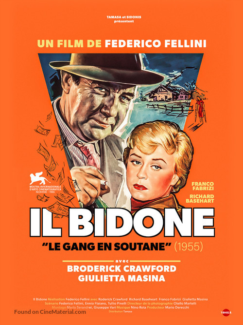 Il bidone - French Re-release movie poster