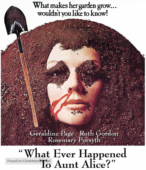 What Ever Happened to Aunt Alice? - Blu-Ray movie cover