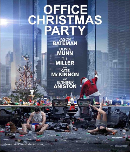 Office Christmas Party - Blu-Ray movie cover