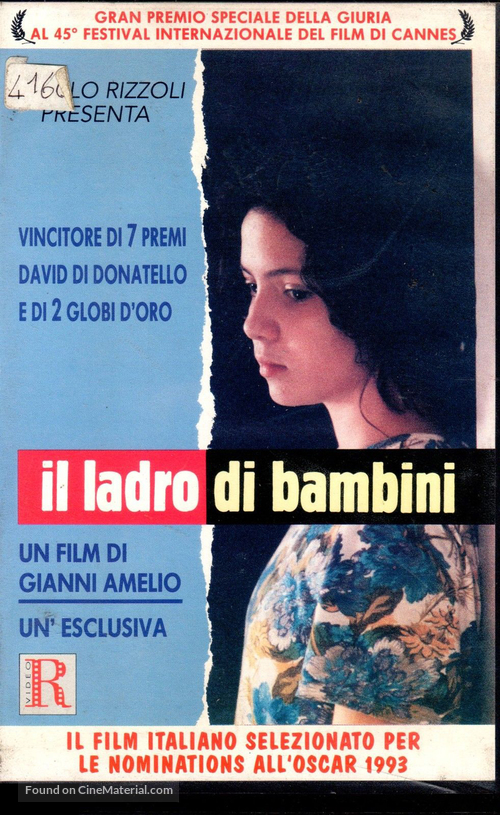 Ladro di bambini, Il - Italian Movie Cover