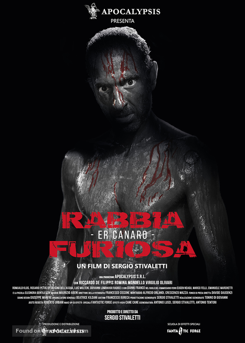 Rabbia Furiosa - Italian Movie Poster