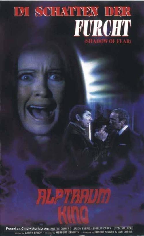 Shadow of Fear - German VHS movie cover