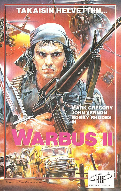 Afganistan - The last war bus (L&#039;ultimo bus di guerra) - Finnish VHS movie cover