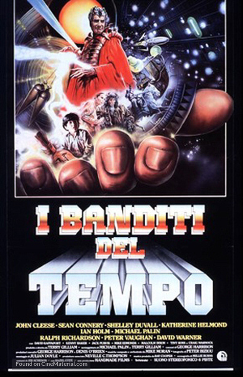Time Bandits - Italian Theatrical movie poster