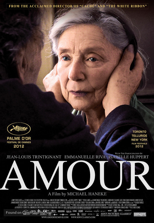 Amour - Canadian Movie Poster