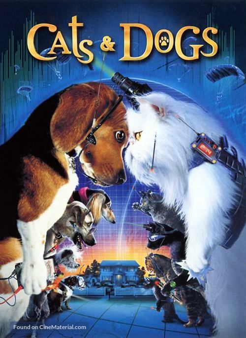 Cats &amp; Dogs - DVD movie cover