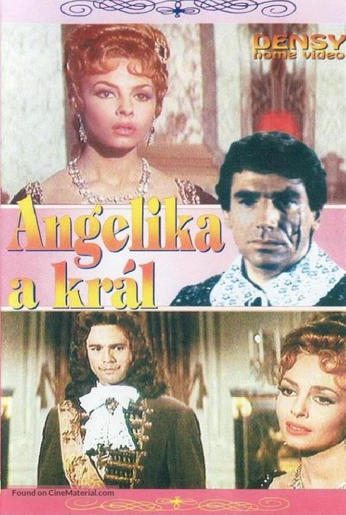 Ang&eacute;lique et le roy - Czech DVD movie cover