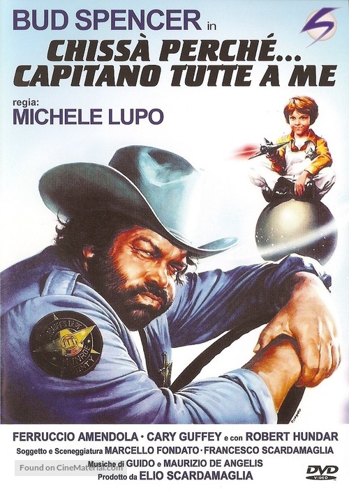Chiss&agrave; perch&eacute;... capitano tutte a me - Italian DVD movie cover