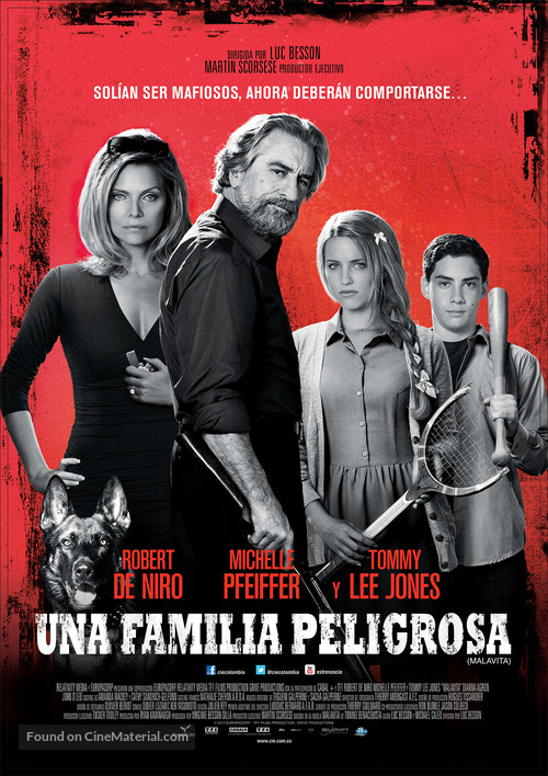 The Family - Colombian Movie Poster