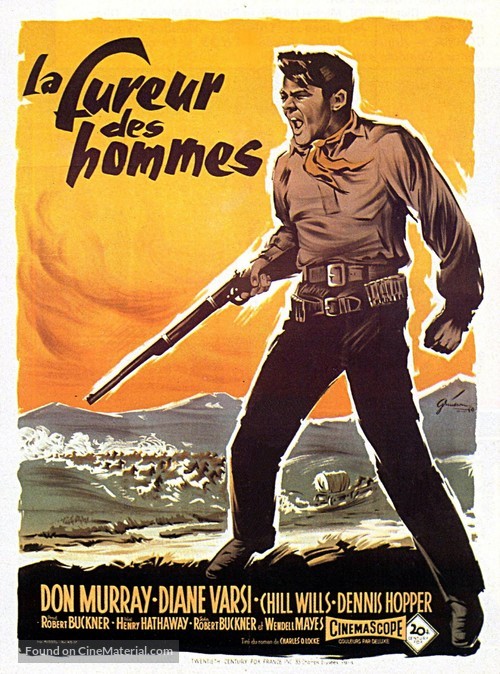 From Hell to Texas - French Movie Poster