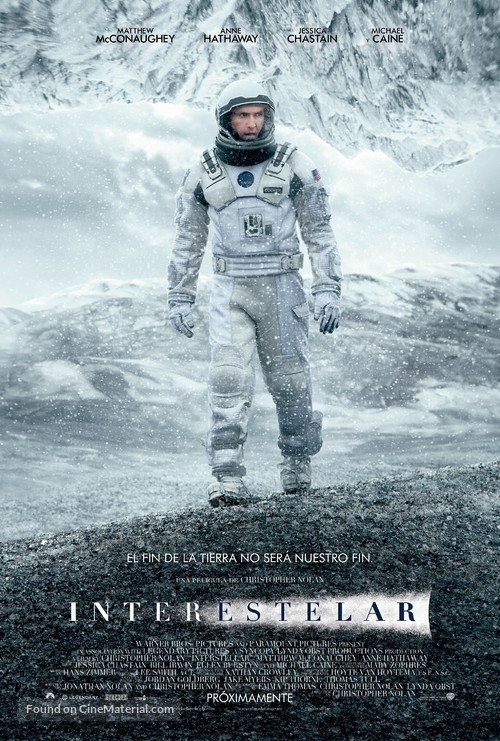 Interstellar - Mexican Movie Poster