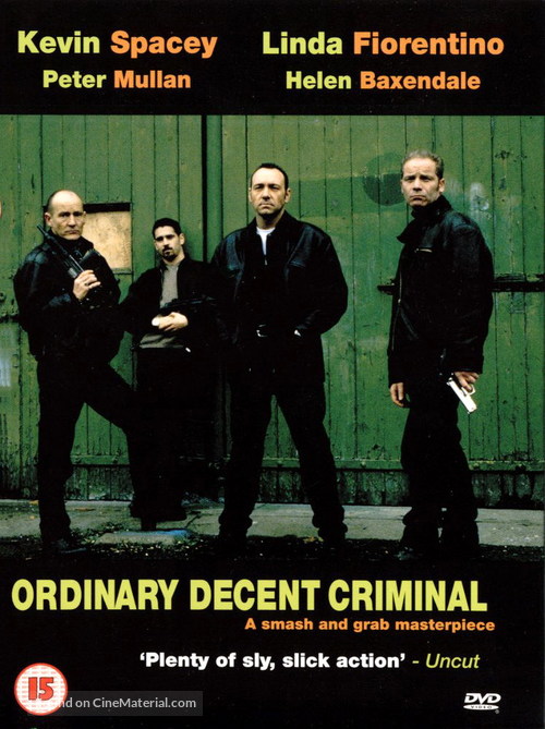 Ordinary Decent Criminal - British DVD movie cover