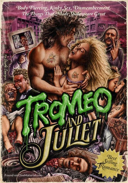 Tromeo and Juliet - German Blu-Ray movie cover