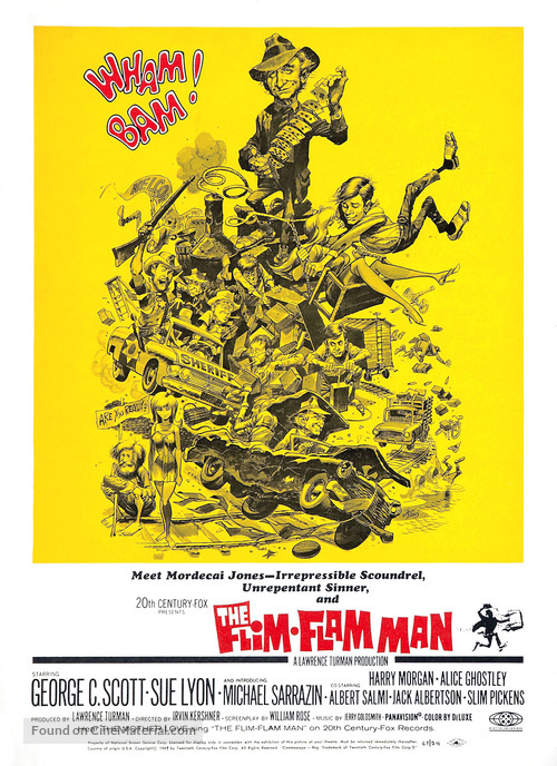 The Flim-Flam Man - Movie Poster