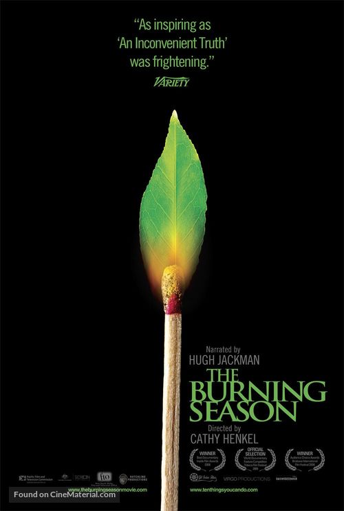 The Burning Season - Movie Poster