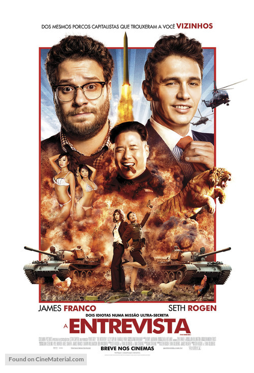 The Interview - Brazilian Movie Poster