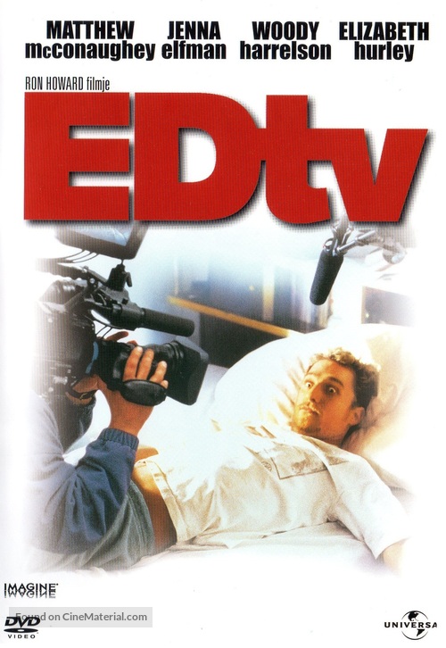 Ed TV - Hungarian DVD movie cover