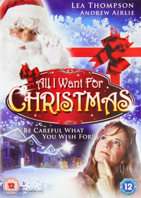 The Mrs. Clause - British DVD movie cover