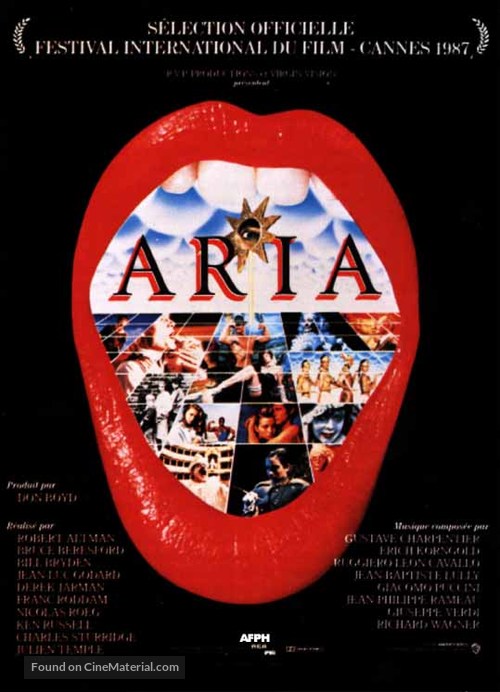 Aria - French poster