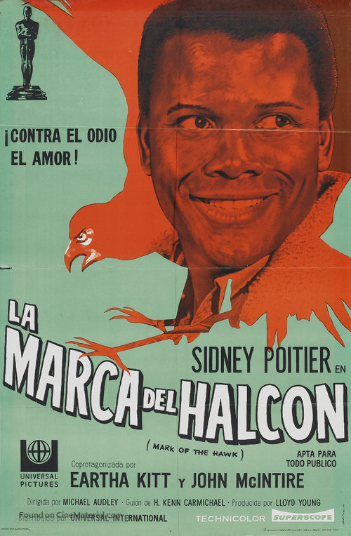 The Mark of the Hawk - Argentinian Movie Poster