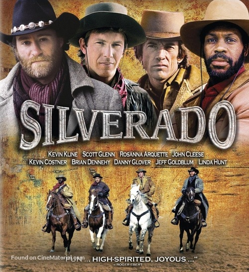 Silverado - Blu-Ray movie cover