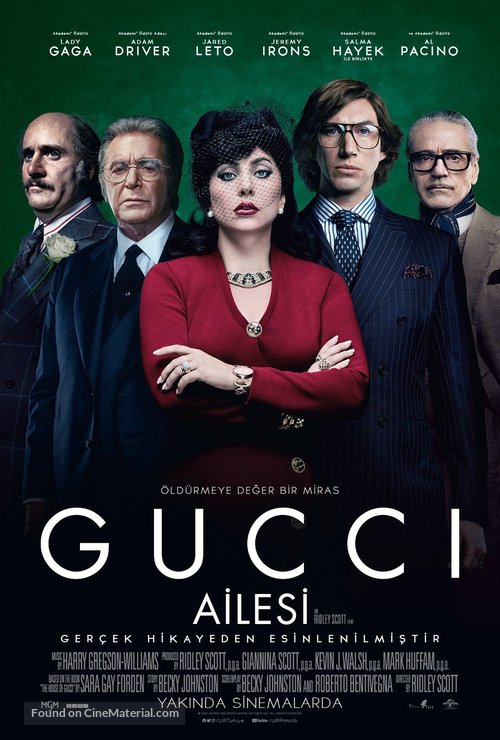 House of Gucci - Turkish Movie Poster