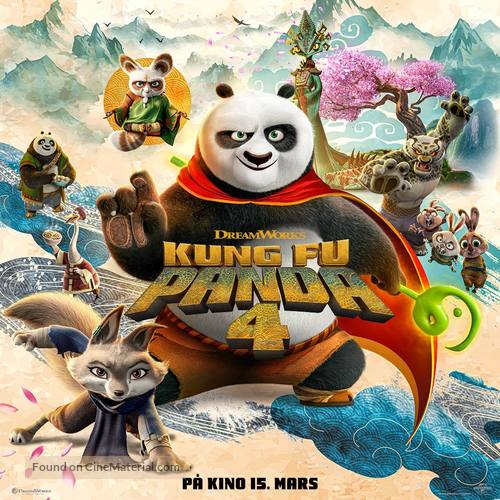 Kung Fu Panda 4 - Norwegian Movie Poster