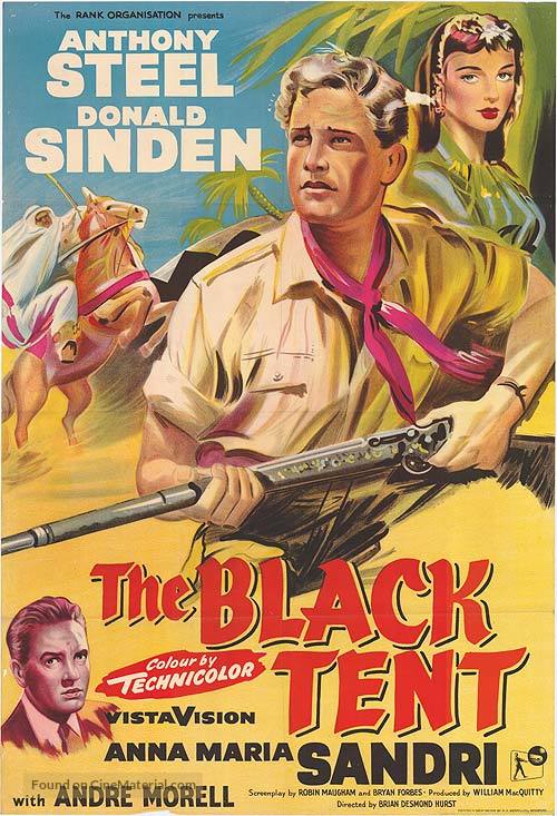 The Black Tent - British Movie Poster