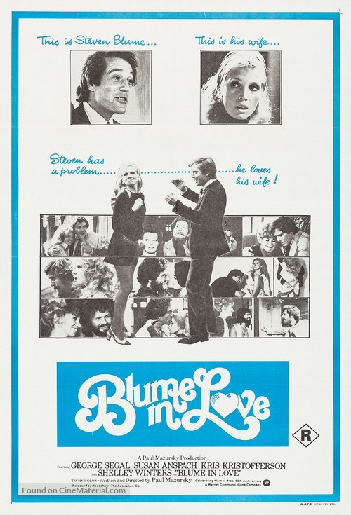 Blume in Love - Australian Movie Poster
