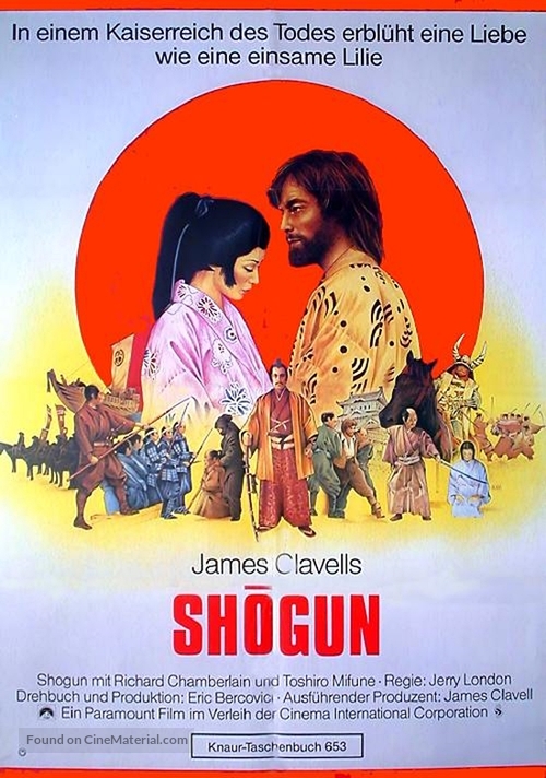 &quot;Shogun&quot; - German Movie Poster