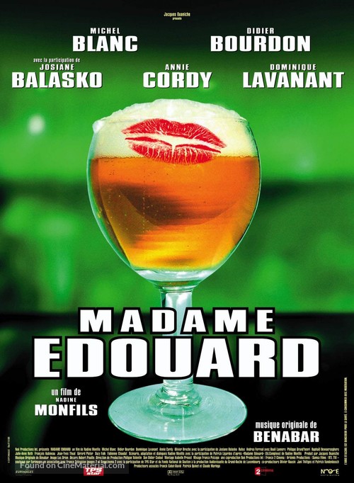 Madame Edouard - French Movie Poster