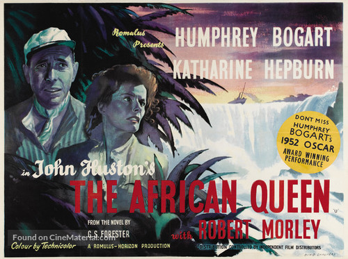 The African Queen - British Movie Poster