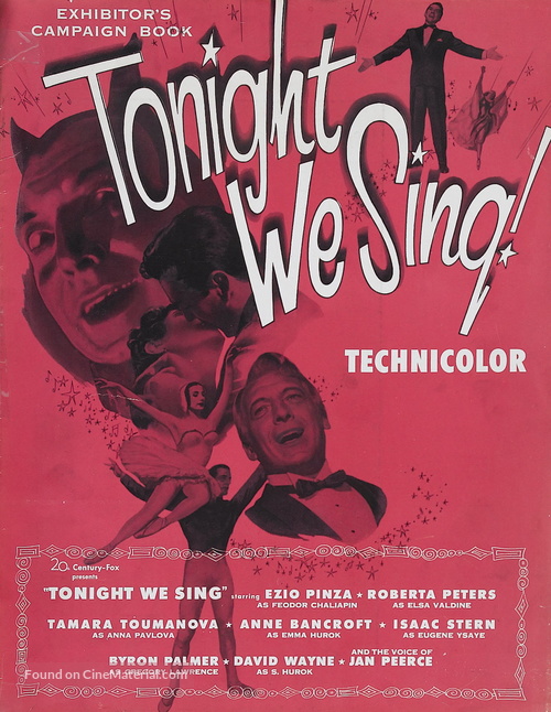 Tonight We Sing - poster