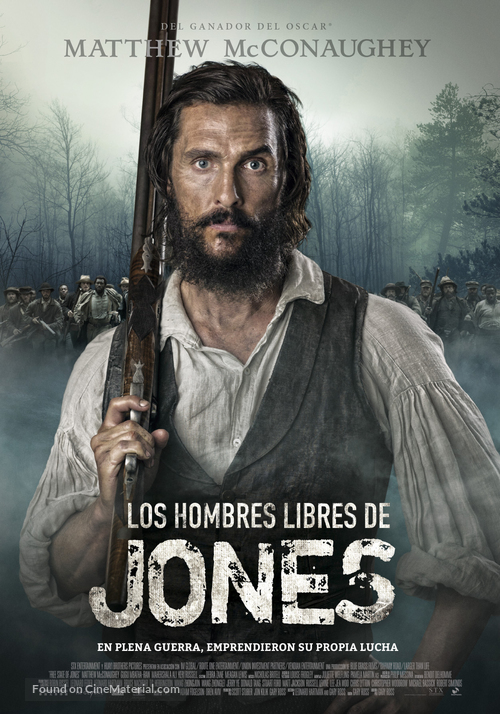 Free State of Jones - Spanish Movie Poster