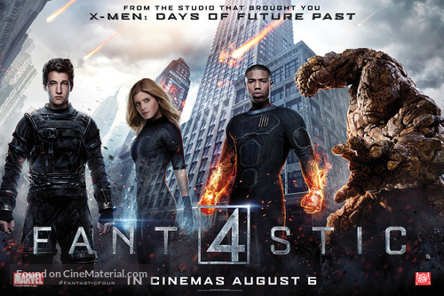 Fantastic Four - British Movie Poster