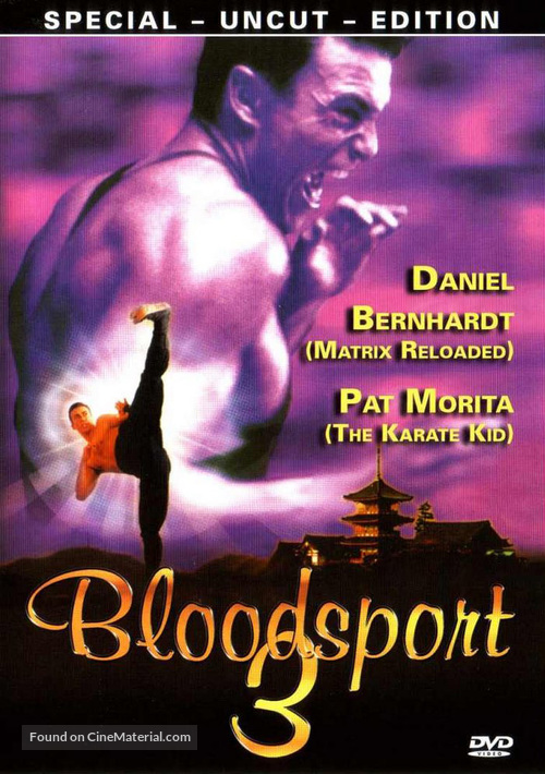 Bloodsport III - German DVD movie cover
