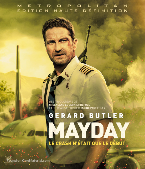 Plane - French Blu-Ray movie cover