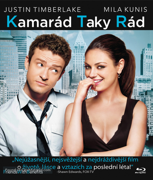 Friends with Benefits - Czech Blu-Ray movie cover