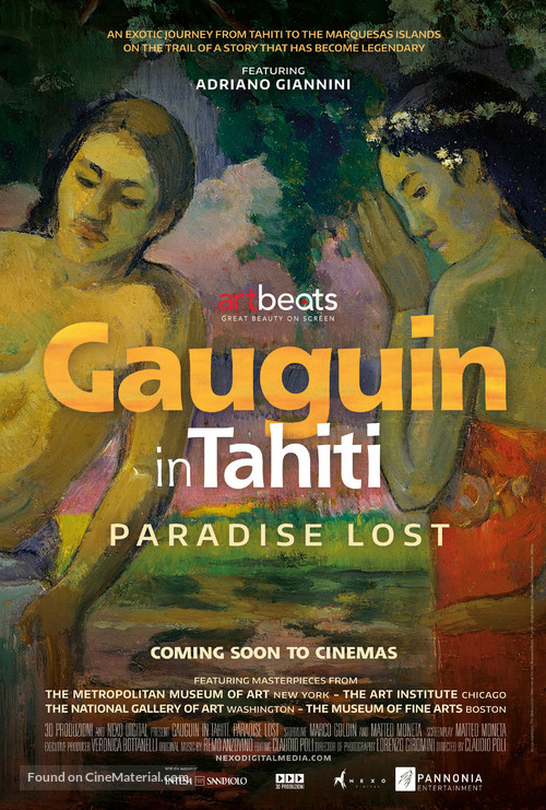 Gauguin a Tahiti. Il paradiso perduto - British Movie Poster