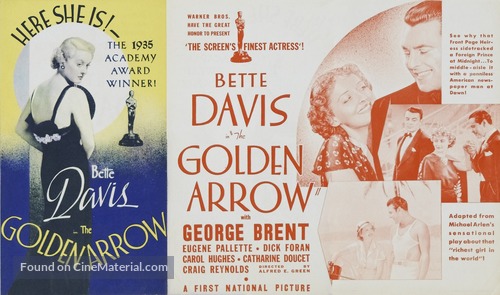The Golden Arrow - poster