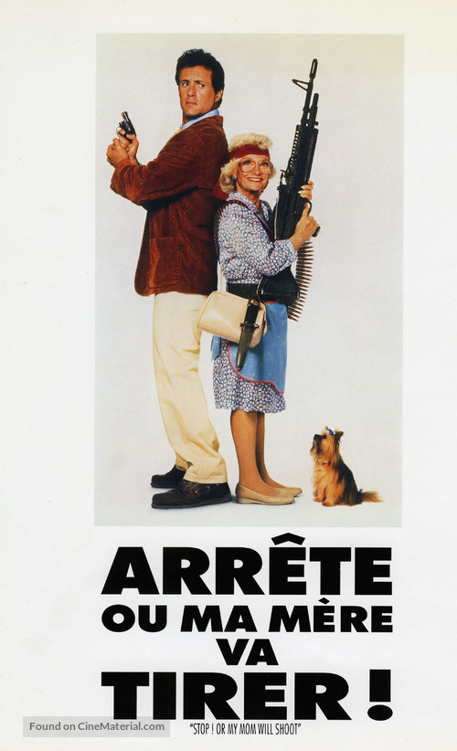 Stop Or My Mom Will Shoot - French Movie Poster