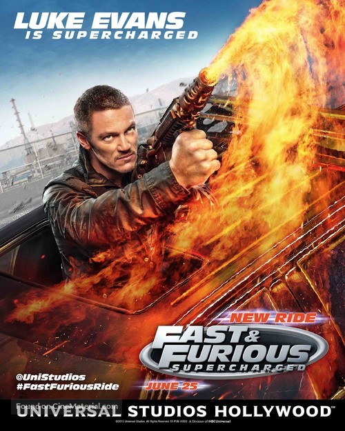 Fast &amp; Furious: Supercharged - Movie Poster